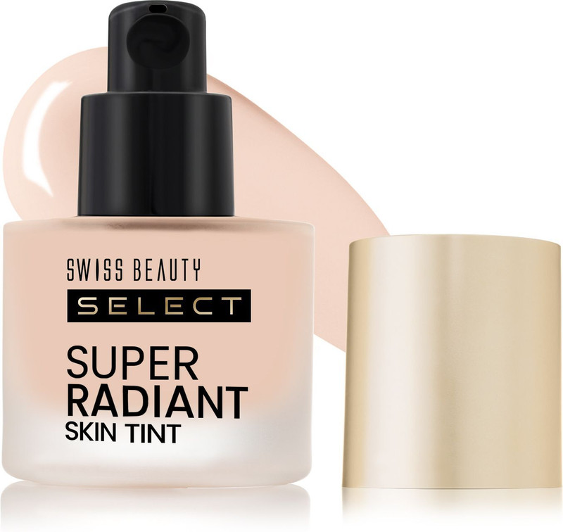 SWISS BEAUTY Hydrating Liquid Skin Tint Hyaluronic Acid Natural Dewy Glow Lightweight Foundation(Creamy Glow, 30 g)