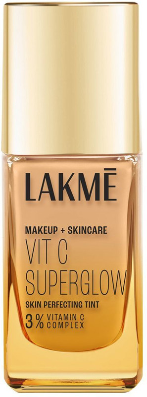 Lakmé VitC Srglow Skin Perfecting Tint Warm Crme W120 Foundation(Warm Crme, 25 ml)
