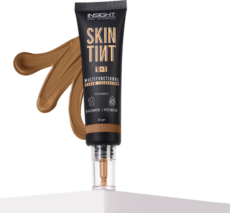 Insight Skin Tint 5 in 1 Multifunctional Serum  Foundation(Brewtiful, 30 g)