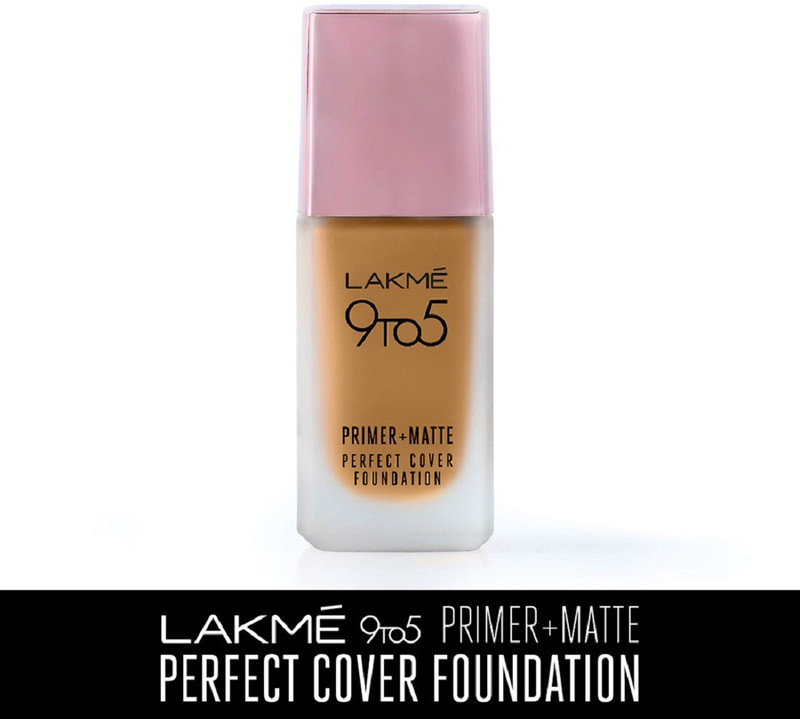 Lakmé 9to5 P+M Perfect Cover Foundation (C330 Cool Mocha, 25 ml)