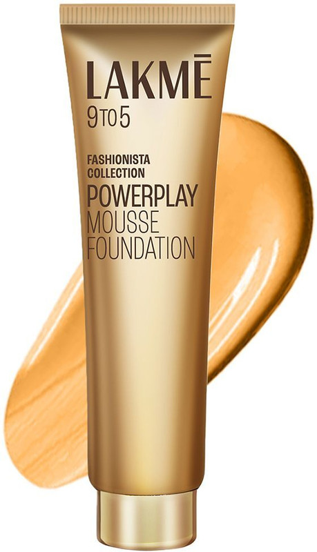 Lakmé 9 to 5 Weightless Mousse Foundation(02 Beige Vanilla, 25 g)