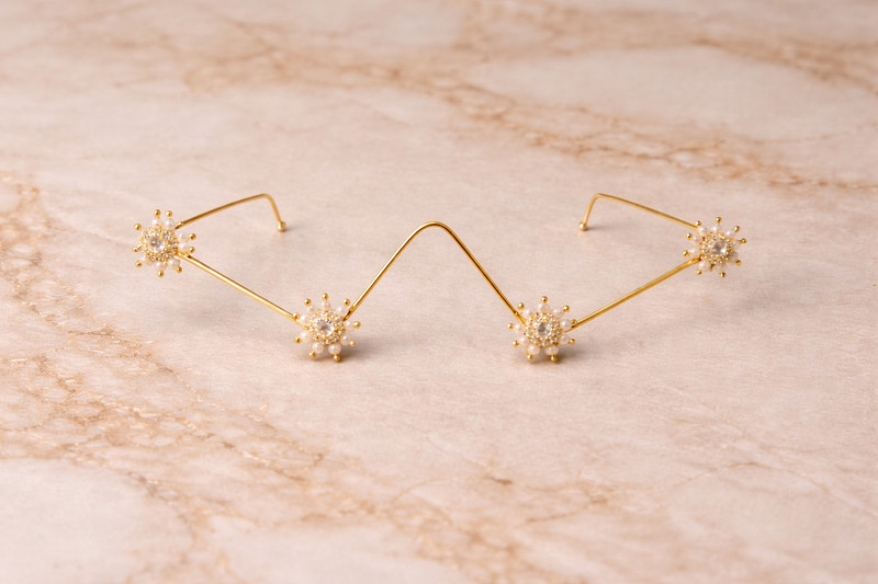 CartLog Rimless Cat-eyed Frame(0 mm)