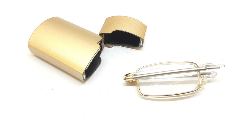 elite eyewear Folding (+1.25) Rectangle Reading Glasses(135 mm)