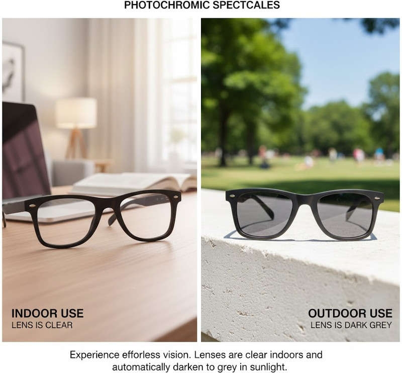 EYEHUB EYEWEAR Full Rim Wayfarer, Rectangle, Square Frame(145 mm)