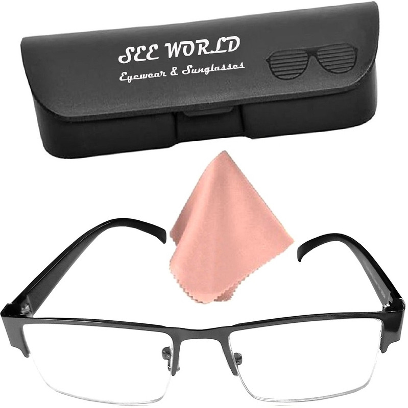 Venzora Half Rim (+2.50) Rectangle Reading Glasses(130 mm)