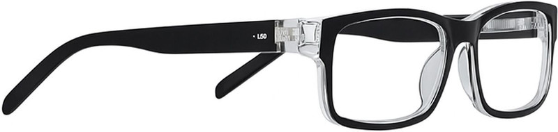 Jaxz Eyewear Full Rim (+1.50) Rectangle Reading Glasses(140 mm)