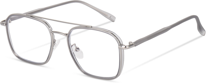 Poshh eyewear Full Rim Square Frame(55 mm)