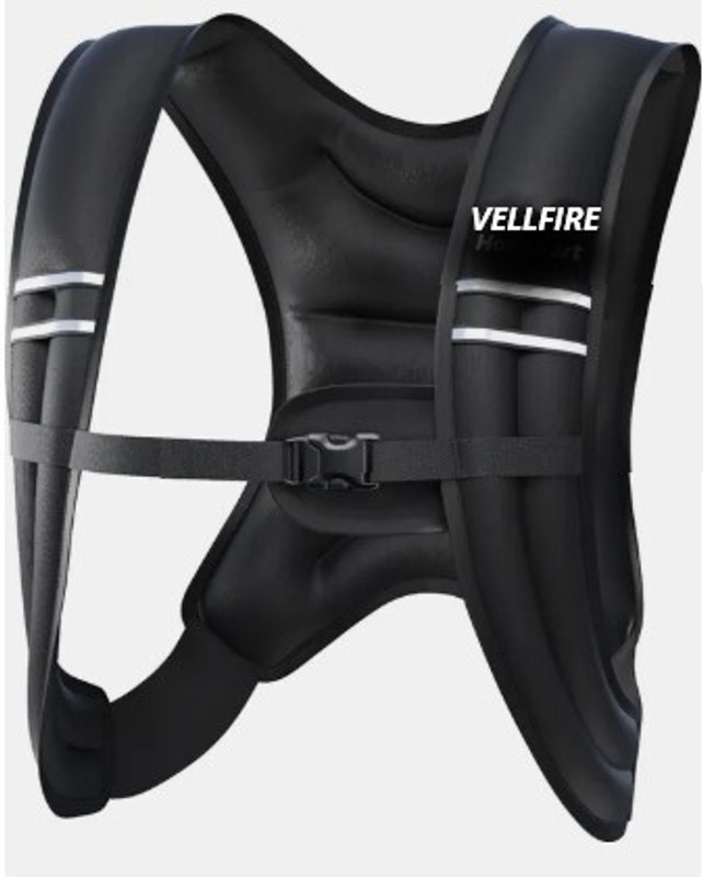 VELLFIRE 5kg vest Black Weight Vest(5 kg)