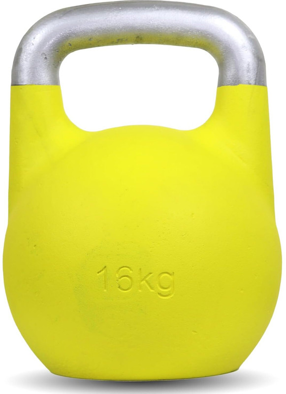 KOBO Competition Kettlebell – Professional Grade Kettlebell for Fitness Blue Kettlebell(12 kg)