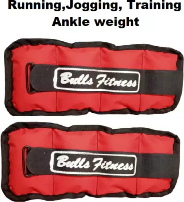bulls fitness Ankle wight ( 1.5 kg x 2 pc ) total 3 kg Red Ankle Weight(3 kg)