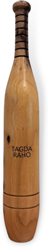 TAGDA RAHO Natural Sheesham Wooden 3.5Kg Mugdar/Meel/Clubbell/Karla Kattai/Mudgal/Weight Brown Indian Clubs(3.5 kg)