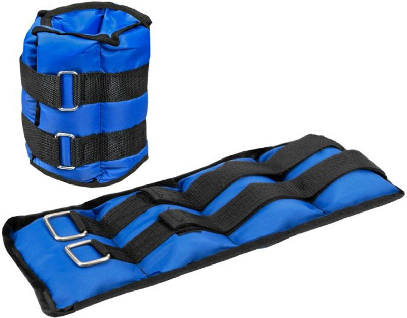 bulls fitness Fitness ankle weight Best for Fitness, Walking, Jogging, Leg Running Blue, Black Ankle & Wrist Weight(1 kg)