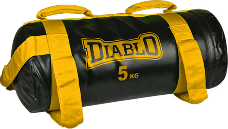 DIABLO Weight Training Power Bag with Handles & Zipper (20 KG) Green Bulgarian Bag/Power Bag/Sand Bag(20 kg)