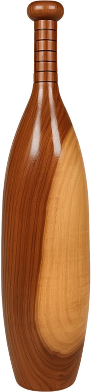 Zubyco Professional Sheesham Wood Oval Mugdar for Home Gym & Full Body Workout Multicolor Indian Clubs(1 kg)