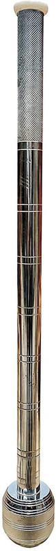Blackant Sports Silver Iron Mugdar Indian Club Silver Indian Clubs(3 kg)