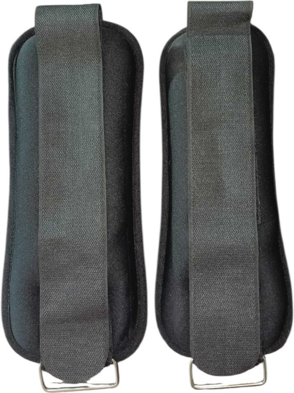 HANDLER Adjustable Neoprene Ankle Weights – Wrist & Leg Weights for Women 1.5 KG X 2 Black Ankle & Wrist Weight(1.5 kg)