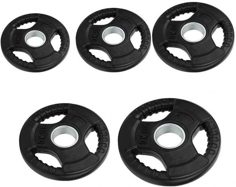 YMD Olympic Weight Plates (2.5Kgx4pcs)- 50 mm Black Weight Plate(10 kg)