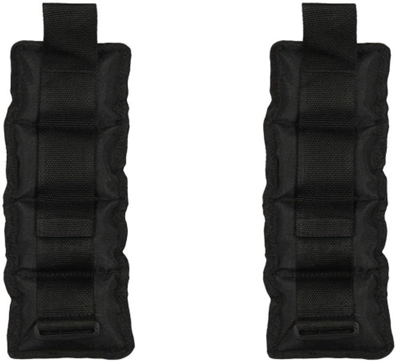 bulls fitness Ankle/Wrist Weight 2 Kg. (1 KG x 2) | Resistance Exercise | Resistance Bands Black Ankle & Wrist Weight(1 kg)