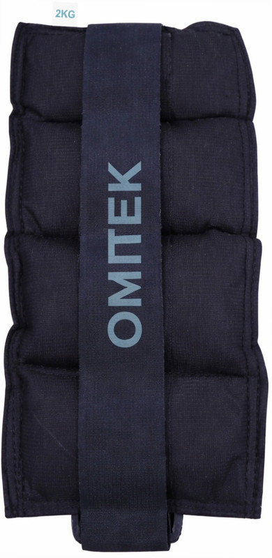 omitek Weight Cuffs 1 kg Ankle & Wrist Support Ankle Support Black Ankle Weight(1 kg)