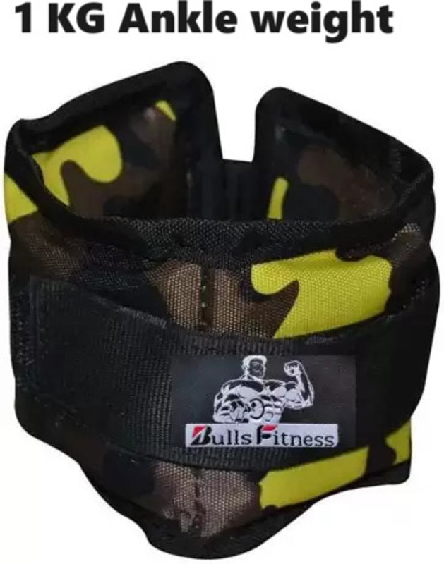 bulls fitness ANKLE WEIGHT 1.5 KG PAIR (1.5 KG X 2 PCS) Training , Jogging , Running , Leg Multicolor Ankle & Wrist Weight(3 kg)