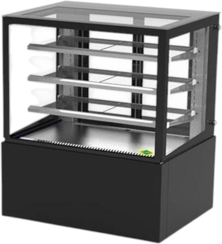 western refrigeration 500 L Single Door Mini Freezer(Black, Glass Western-Pastry Cabinet PTW12, For Bakery)