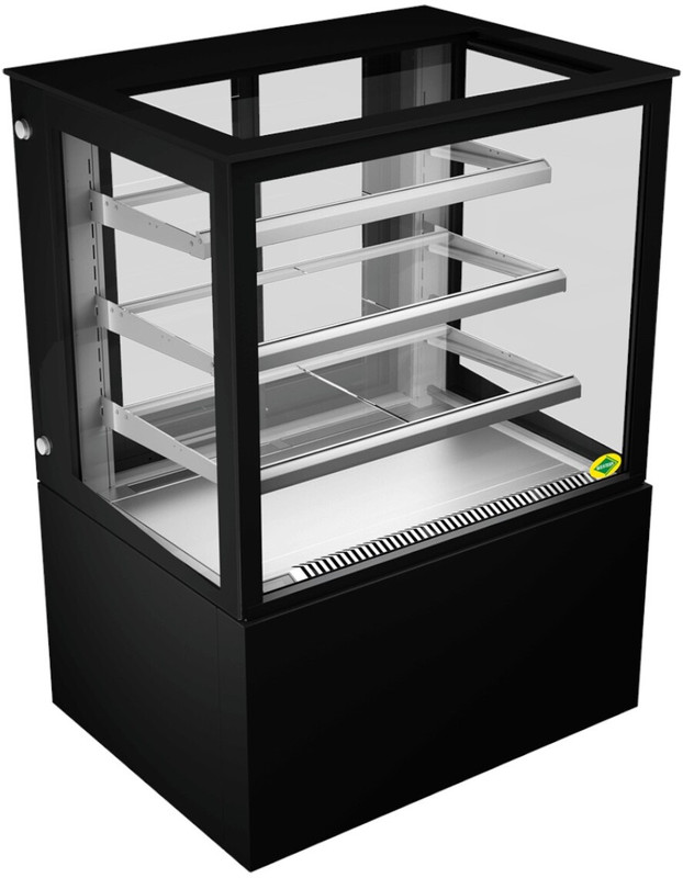 LALITH ENTERPRISES 320 L Single Door Mini Upright Freezer(Black, Western - PTW09, Refrigerated Pastry Display Cabinet)