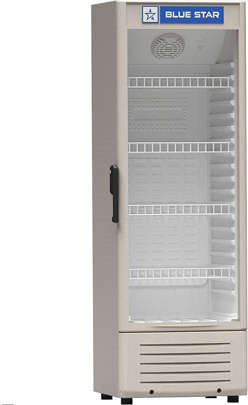 Blue Star 300 L Single Door Upright Freezer(White, SC300F VISICOOLER WHITE 300)