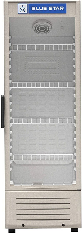 Blue Star 301 L Single Door Upright Freezer(White, SC-300F Visi Cooler Super Cooler 300 Ltr)