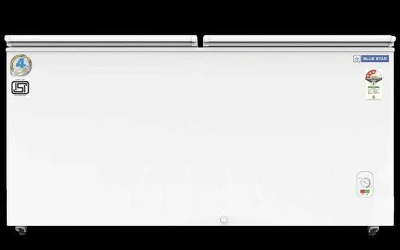Blue Star 484 L Double Door Convertible Deep Freezer(White, CF3-500MEW/MPW, Convertible, 484 L, Standard Deep Freezer, 3 Star)