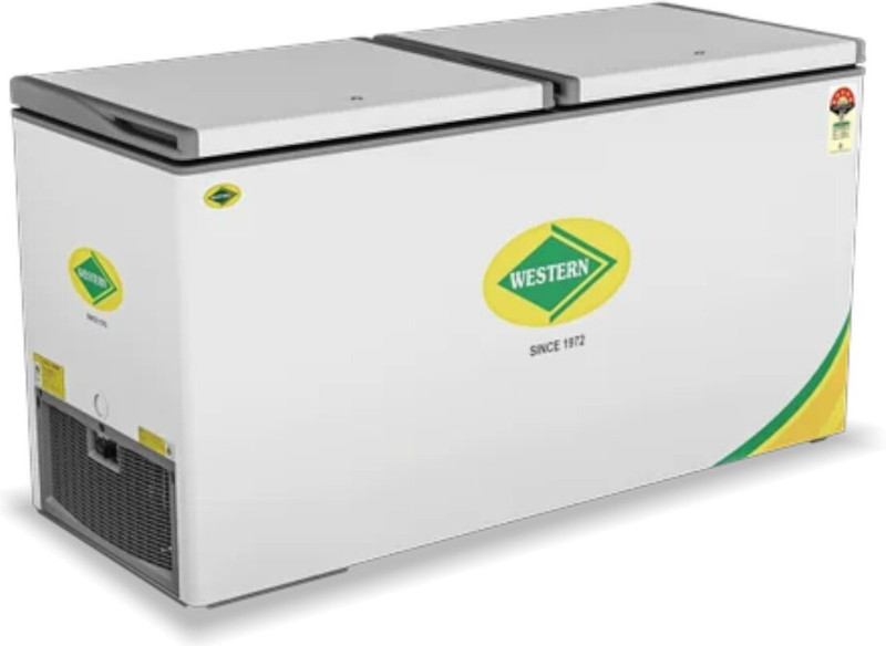 western refrigeration 282 L Double Door Convertible Deep Freezer(White, D350H225, 4 Star)