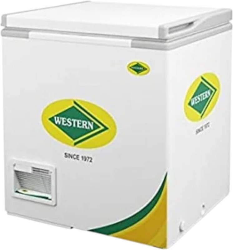 LALITH ENTERPRISES 106 L Single Door Convertible Deep Freezer(White, Western - D150H164, 4 Star)