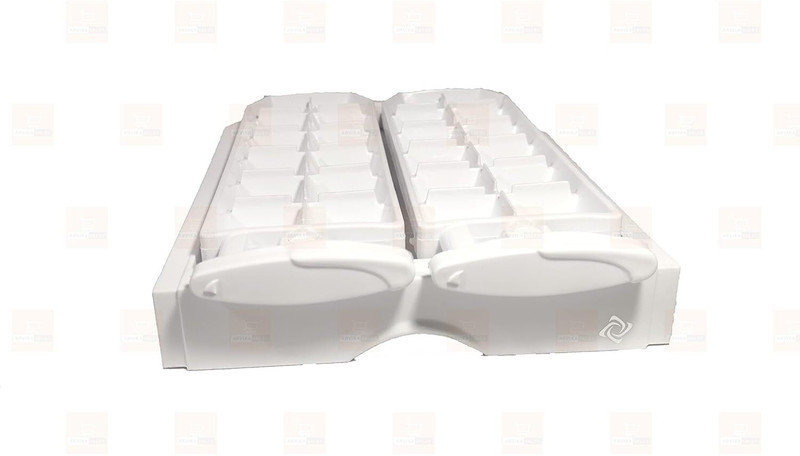 Arvita Ice Tray Suitable for Whirlpool Double Door Refrigerator Twist Release Ice Cubes Fridge Door Shelf