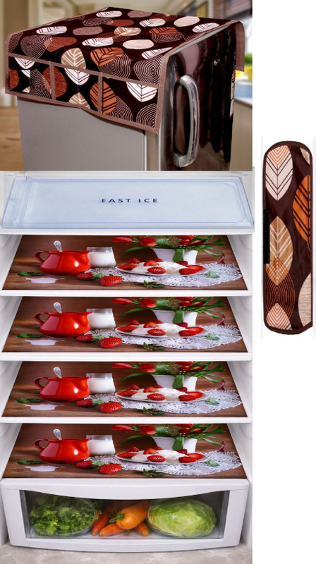 REVEXO FRDA1BROWNPIPAL-4 CHARRY-1H Fridge Door Shelf