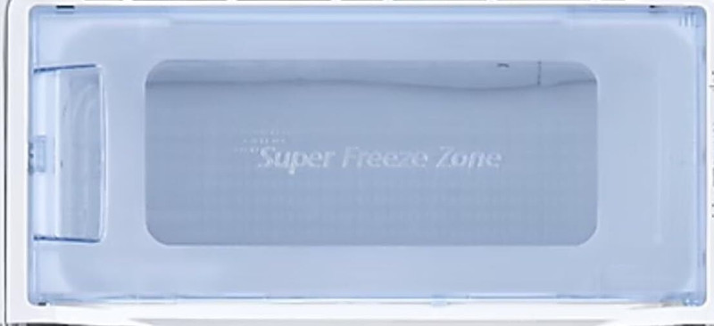 SUPERFLIP Freezer Door Compatible with Samsung Single Door Refrigerator (Round Shape Lock) Fridge Freezer Door Hinge