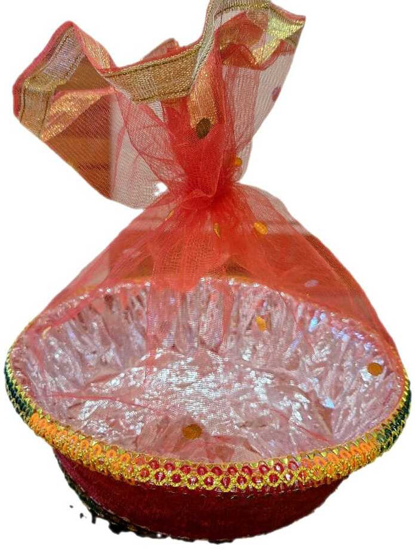 GN Enterprises Plastic Fruit & Vegetable Basket(Multicolor)