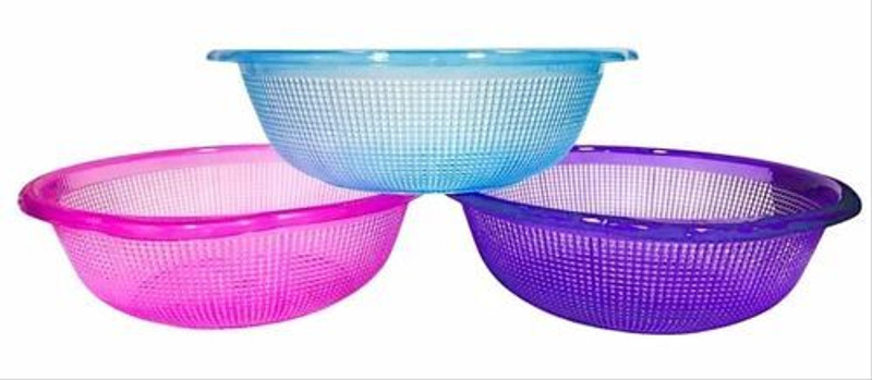 Nahata Homeware Fruit & Vegetable Basket Plastic Fruit & Vegetable Basket(Multicolor)