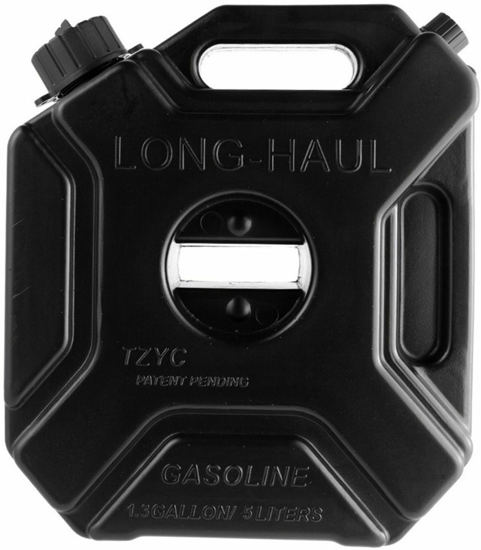 ASRYD Universal 5 Liter Jerry Can for Motorcycle, Car, SUV etc (Black) 5 L Fuel Can(All vehicle)