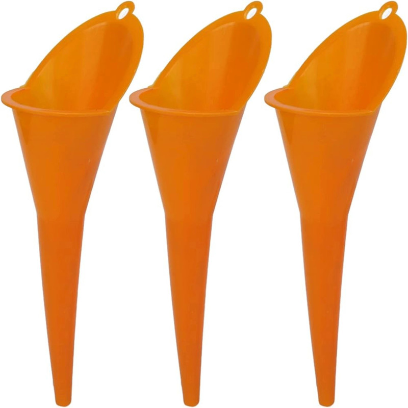 Shuang You Multi-Function Plastic Long Neck Oil Funnel - for All Automotive Oils Funnel 3 L Fuel Can(Car, Bike, Kitchen, oil)