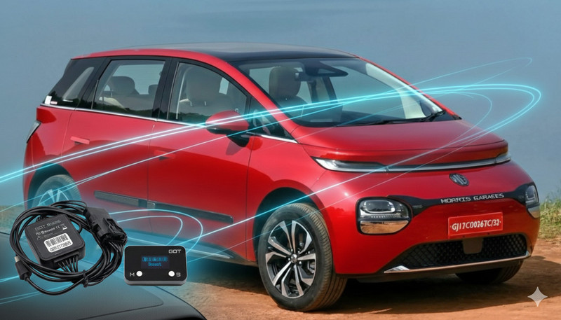 GOT Boost Car Booster AI Device compatible MG Hector,Windsor EV|Play&Play|Improves pick-up Electronic Fuel Injection Throttle