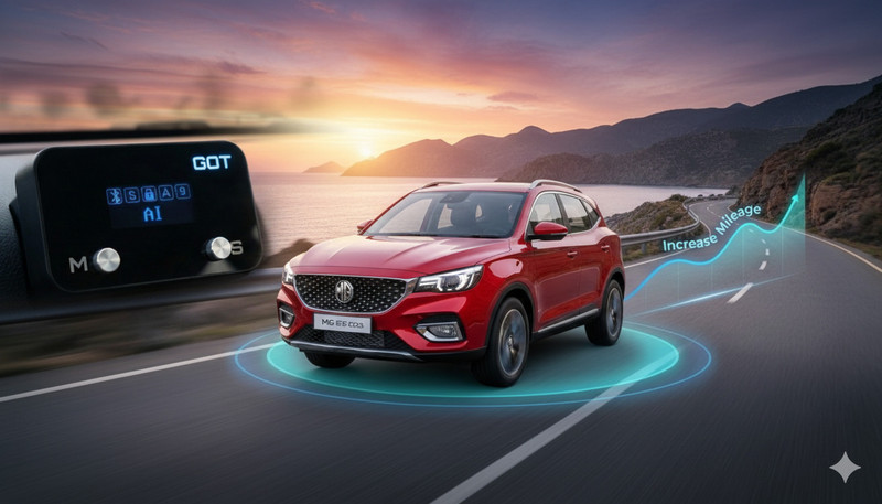 GOT Boost Car Boost Smart throttle AI device MG Astor|Play&Play|Pickup improve |12 modes Electronic Fuel Injection Throttle