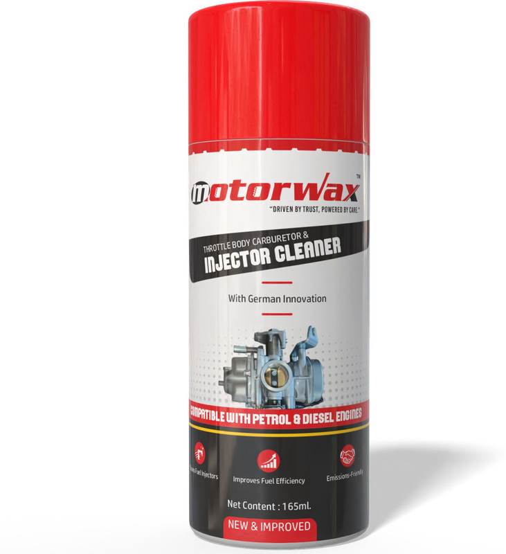 Motorwax Injector Cleaner for Mileage Improvement , Engine Oil Additive Fuel Injector Cleaner(165 ml)