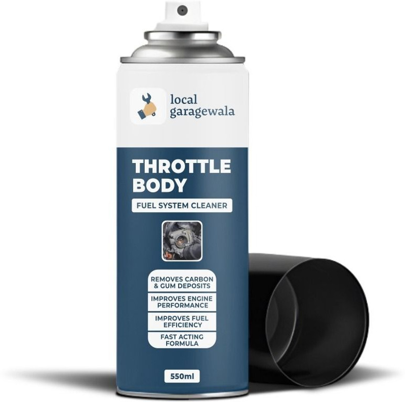 Local Garagewala Throttle Body Fuel Injector Cleaner(550 ml)