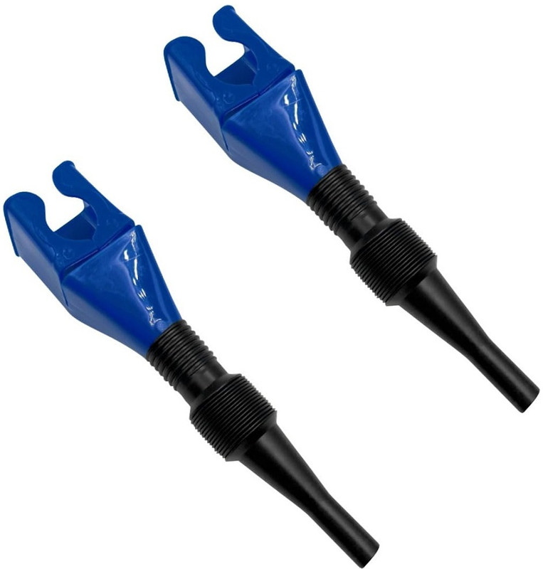Aum Enterprises AUM Anti-Spill Clasp Plastic Funnel Holder Plastic Funnel(Multicolor, Pack of 2)