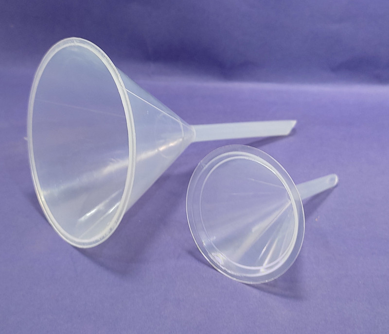 moolenterprises lab funnel Polypropylene Funnel Set(White, Pack of 2)