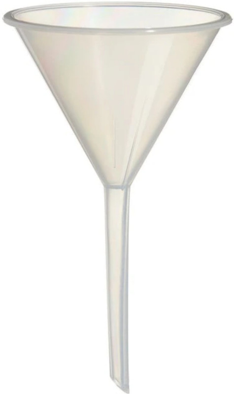 Greyart Plastic Funnel(White, Pack of 1)