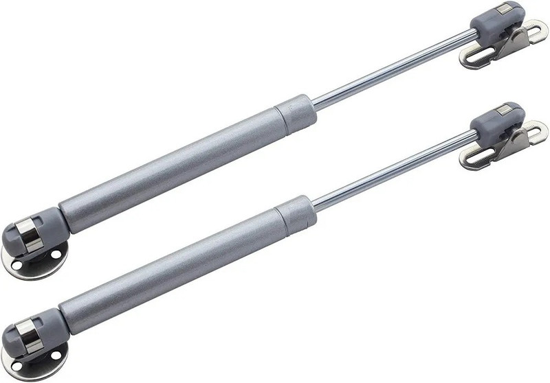 Vmd 10" Silver (15 Kg)Soft Close Gas Spring & hydrolic pump for Cabinet, Bed, Door.. Gas lift Hydraulic(Furniture Accessories, Stainless Steel)