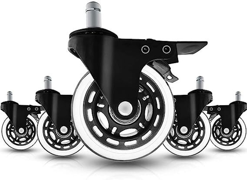 Bellveen Chair Wheel Braked Furniture Caster(Pack of5)