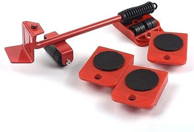 RanPra Furniture Lifter Tool Set Furniture Moving Roller Wheel Set & Adjustable Height Industrial Furniture Caster(Pack of1)