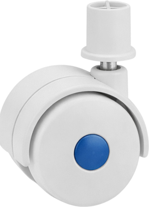 Aggi 24mm Air Cooler Wheels, Push Fit, 360° Rotation, Heavy Duty, Smooth Rolling Swivel Furniture Caster(Pack of4)