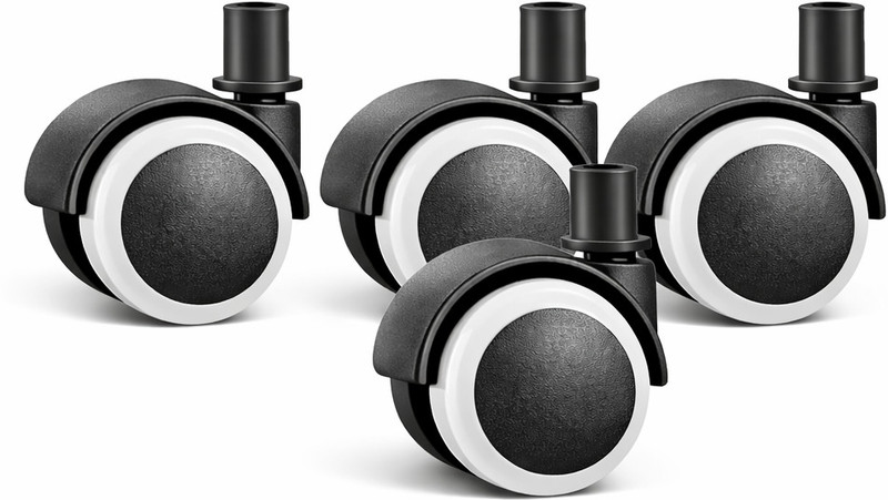 Anrik Cooler Wheels New 24mm B&W Swivel Furniture Caster (Pack of4) Swivel Furniture Caster(Pack of1)